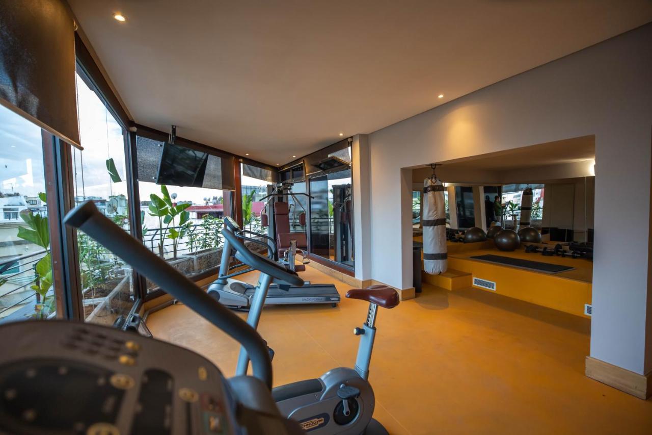 Gray Boutique Hotel Casablanca Exteriör bild The gym at the hotel