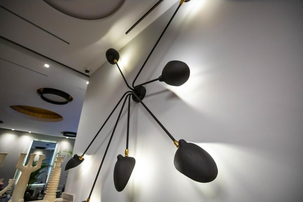 Gray Boutique Hotel Casablanca Exteriör bild A light fixture by the artist