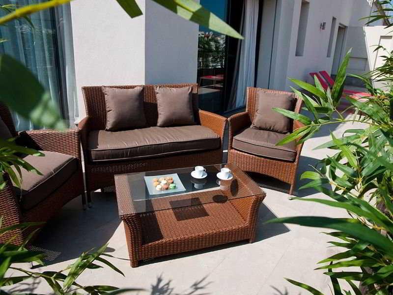 Gray Boutique Hotel Casablanca Inreriör bild Outdoor furniture